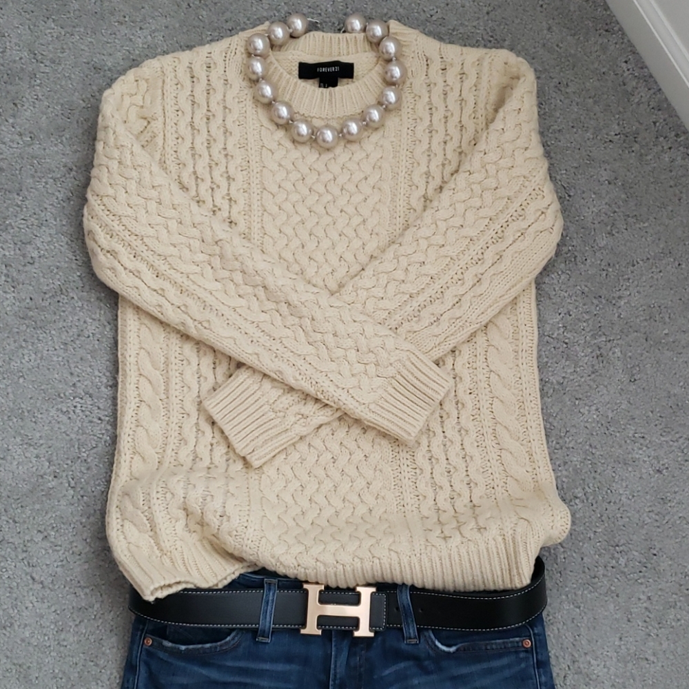 Fisherman Crew Sweater